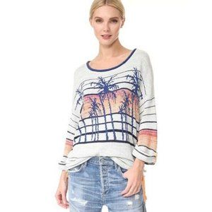 FREE PEOPLE. SKY PALM BREEZE SWEATER